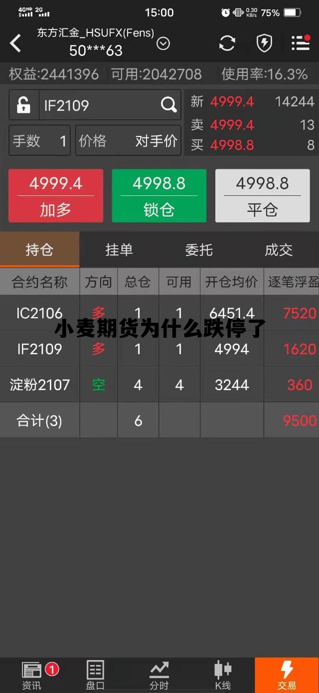 小麦期货为什么跌停了 期货为什么最好不持仓过夜