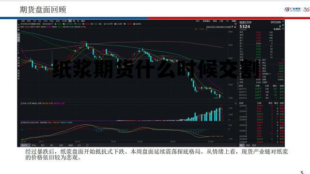 纸浆期货什么时候交割 上海期货交易所纸浆期货可交割品牌